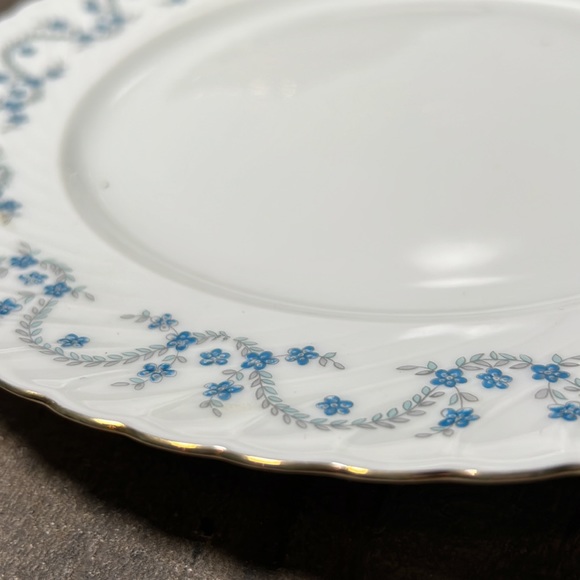 Vintage 40's Royal Tettau Germany Fine Porcelain Salad Plates Hand Painted Rare - Picture 5 of 7